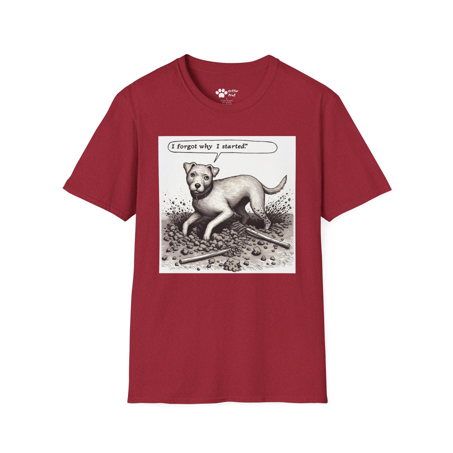 Digging Dog T-Shirt