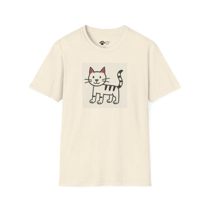 Cat Drawing T-Shirt