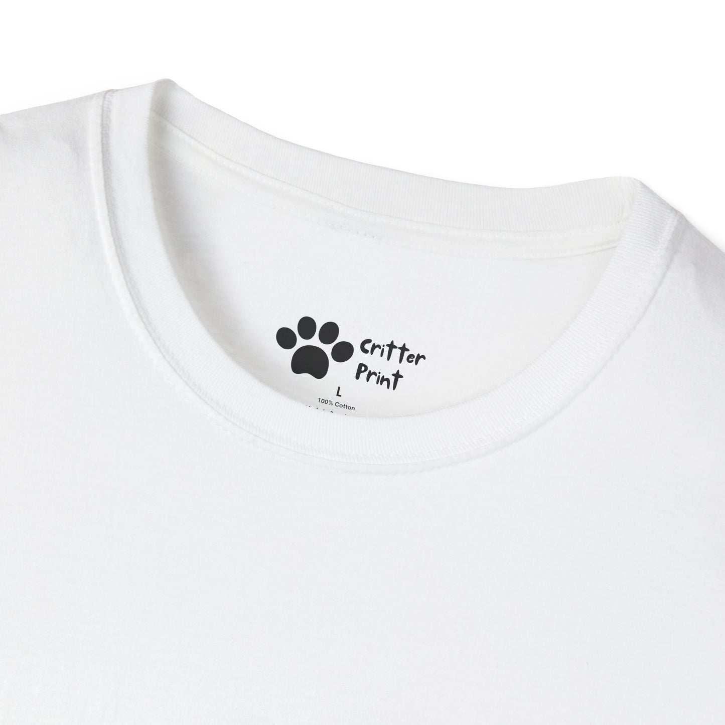 White and Brown Spotted Dog T-Shirt