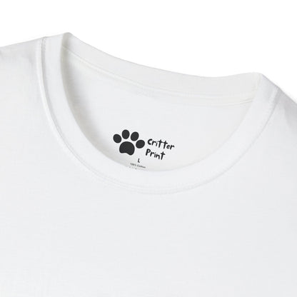 White and Brown Spotted Dog T-Shirt