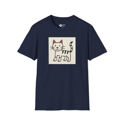 Cat Drawing T-Shirt