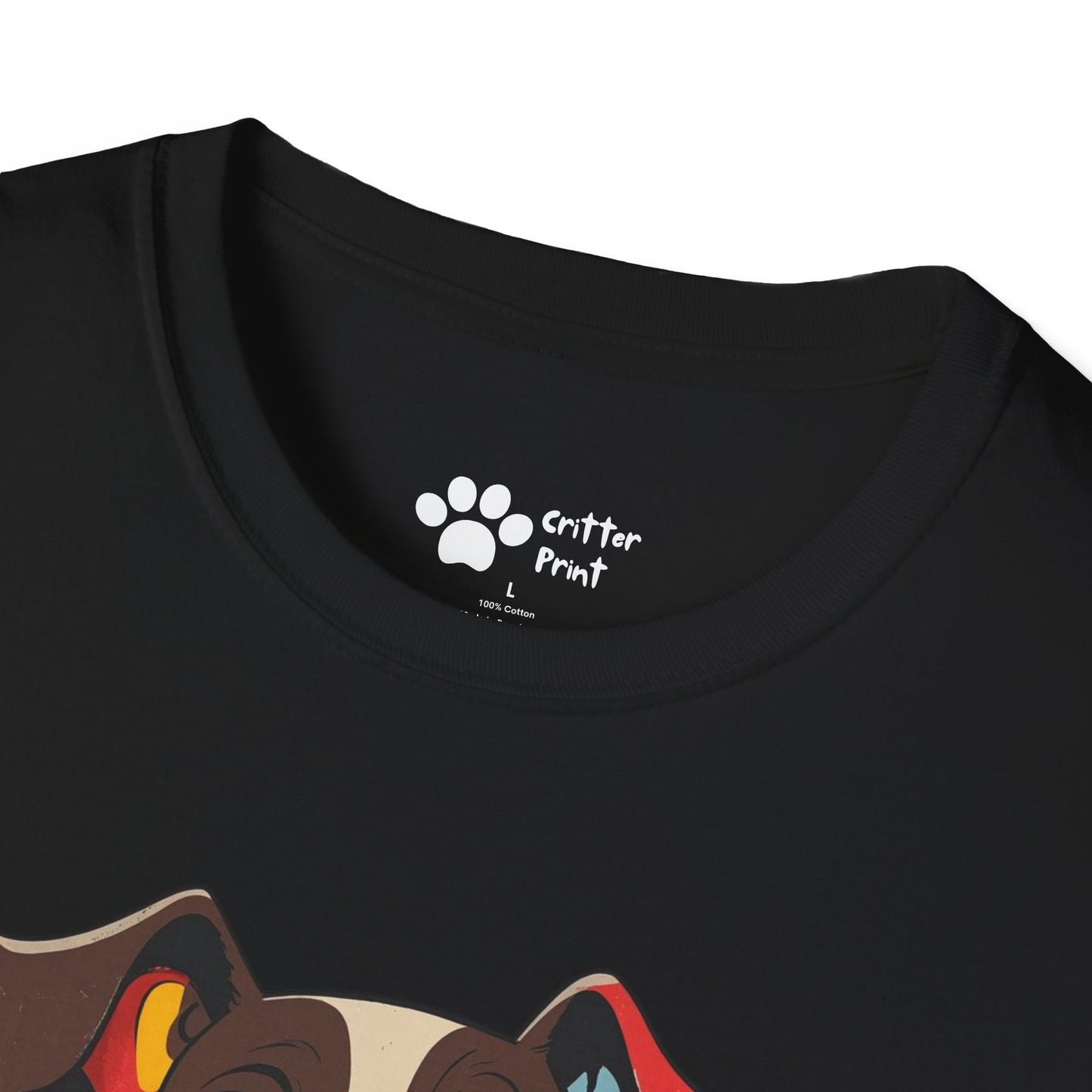 Surprised Colorful Dog T-Shirt