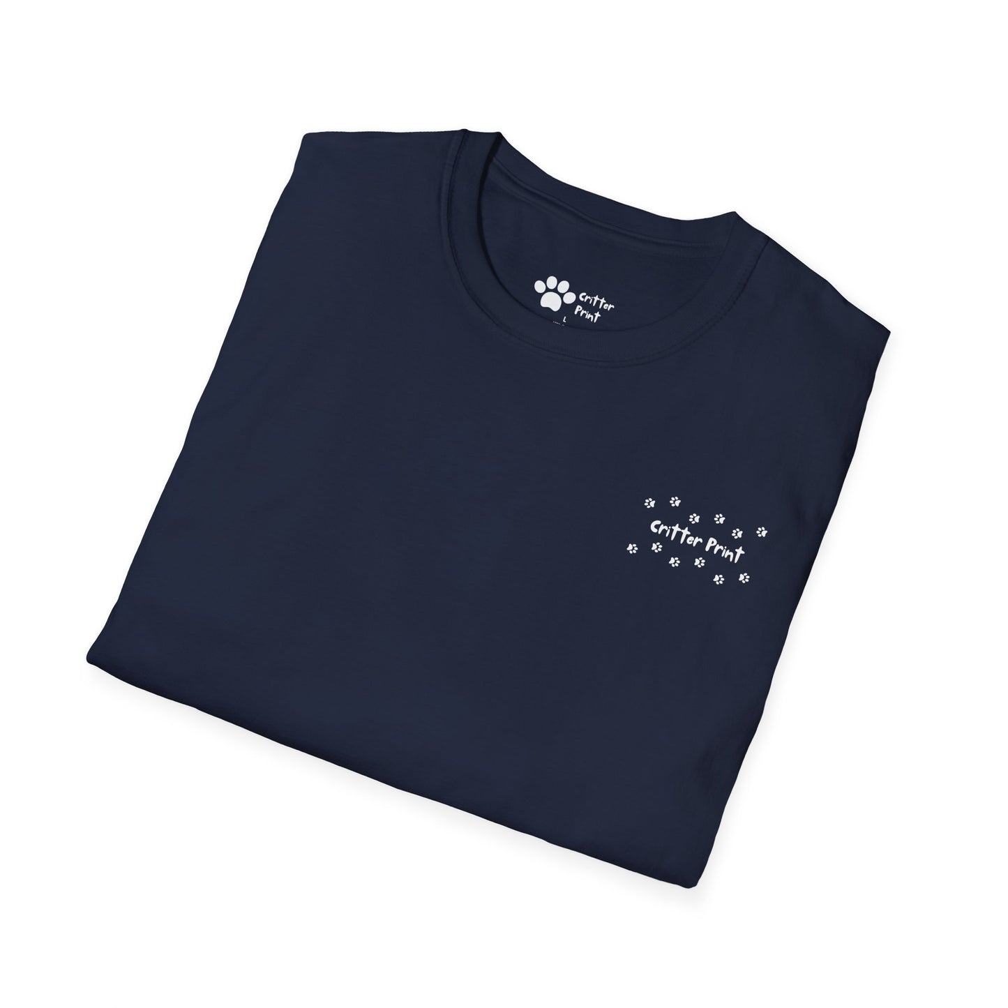 Abstract Cheetah Satined Glass T-Shirt