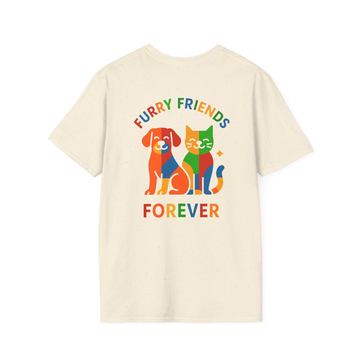 Furry Friends Back T-Shirt
