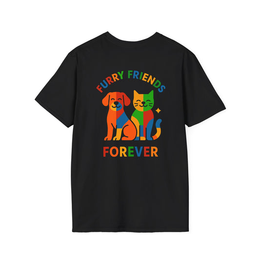 Furry Friends Back T-Shirt