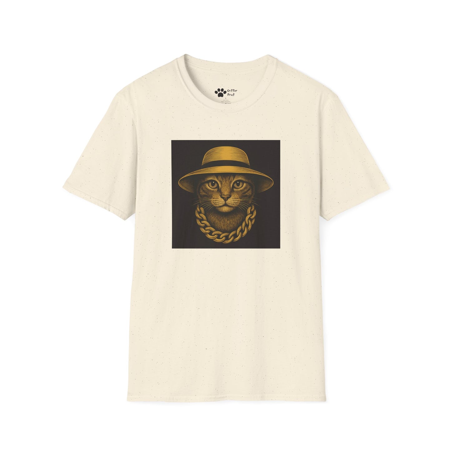 Chic Chain Cat T-Shirt