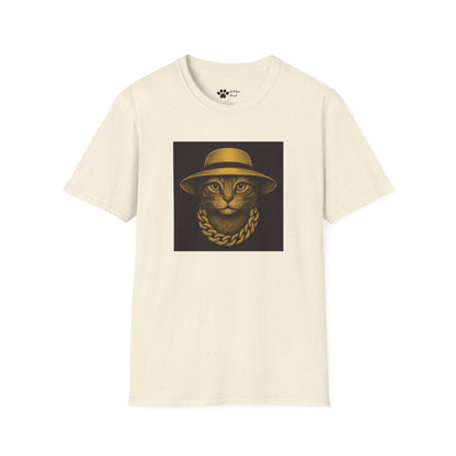 Chic Chain Cat T-Shirt