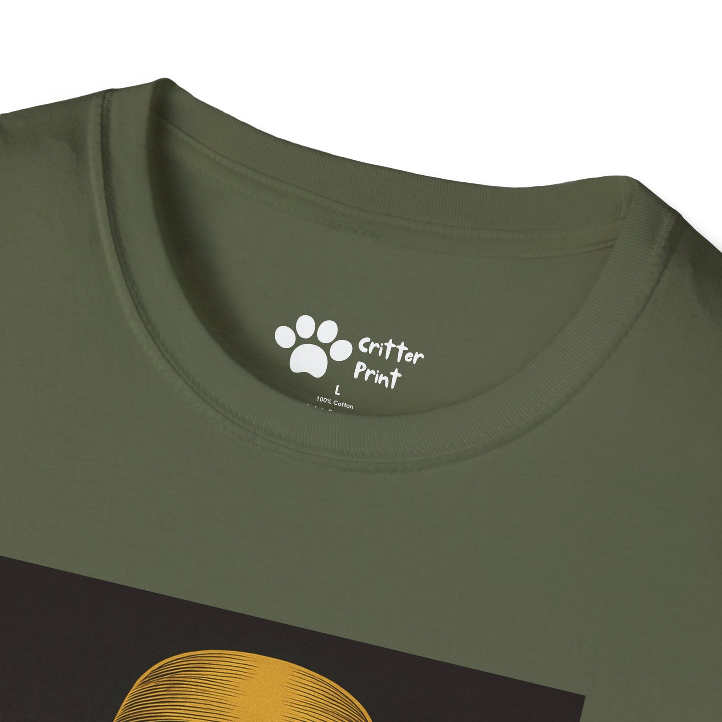 Chic Chain Cat T-Shirt