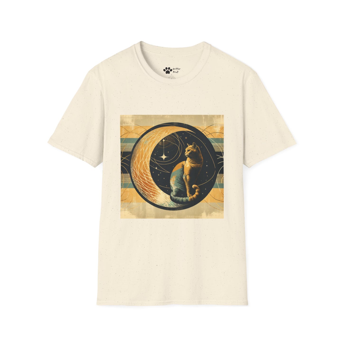 Vintage Moon Cat T-Shirt