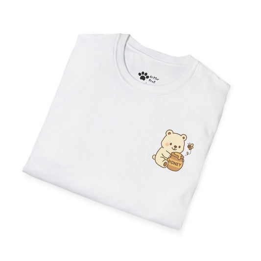 Honey Bear Pec Logo T-Shirt