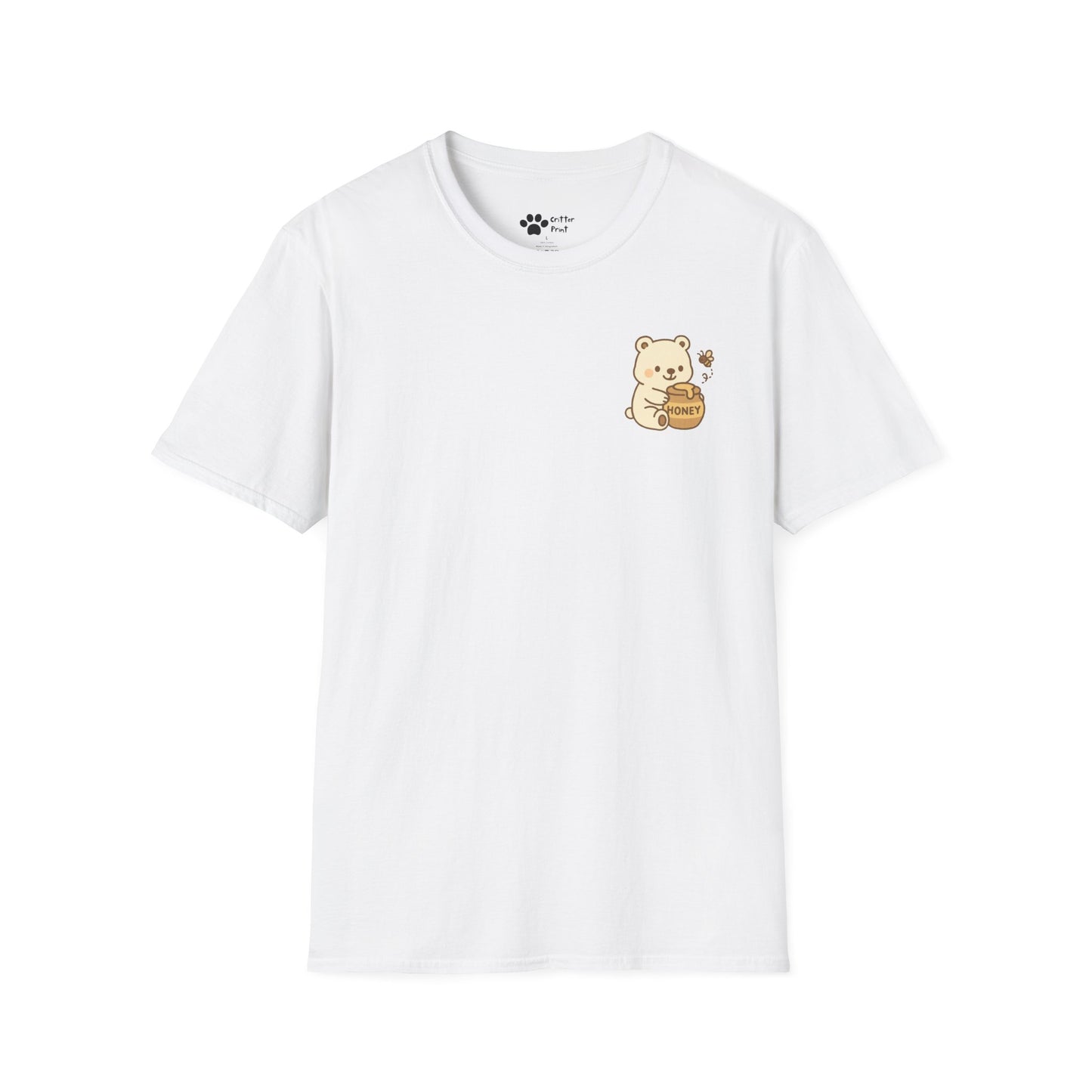 Honey Bear Pec Logo T-Shirt