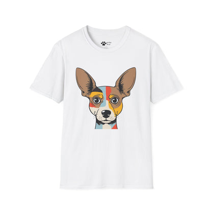 Chihuahua Head With Color T-Shirt
