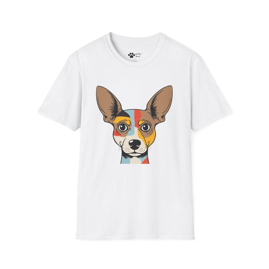 Chihuahua Head With Color T-Shirt