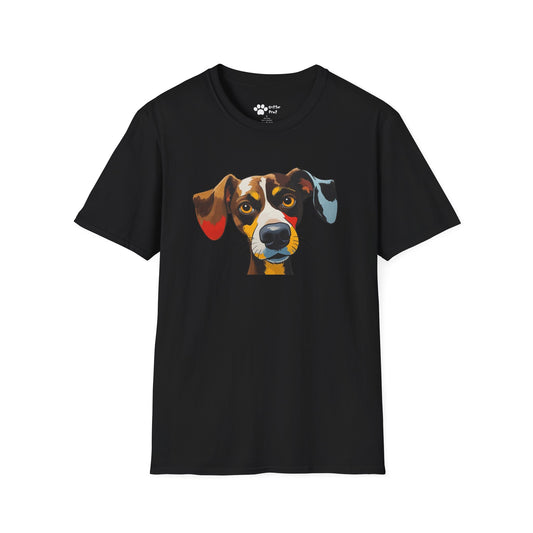 Calm Colorful Dog T-Shirt