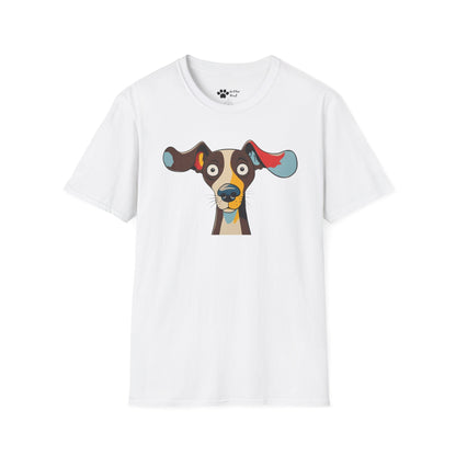 Surprised Colorful Dog T-Shirt