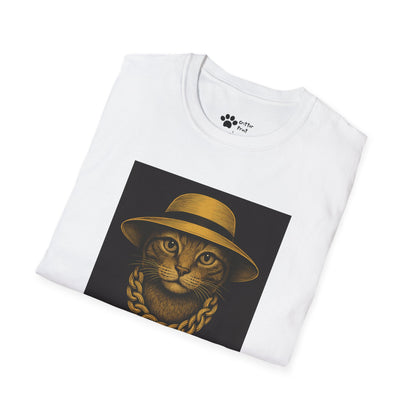 Chic Chain Cat T-Shirt