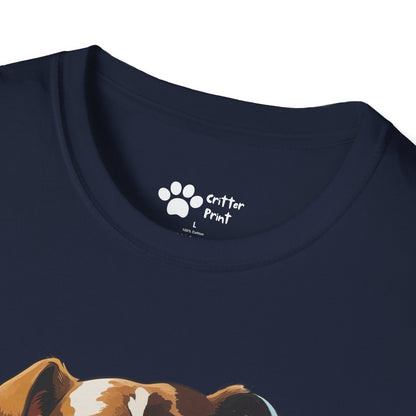 Calm Colorful Dog T-Shirt