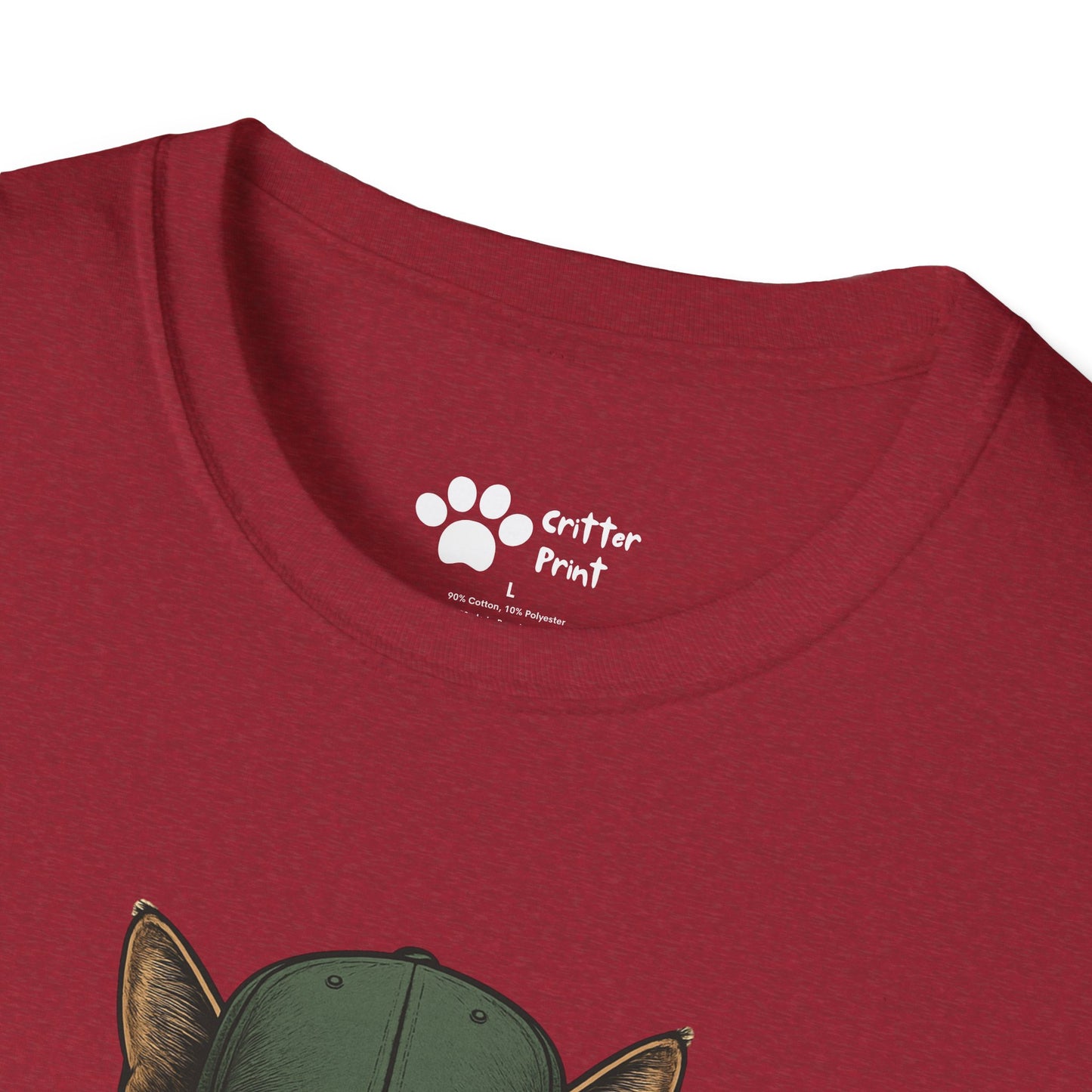 Cat in Green Hat T-Shirt