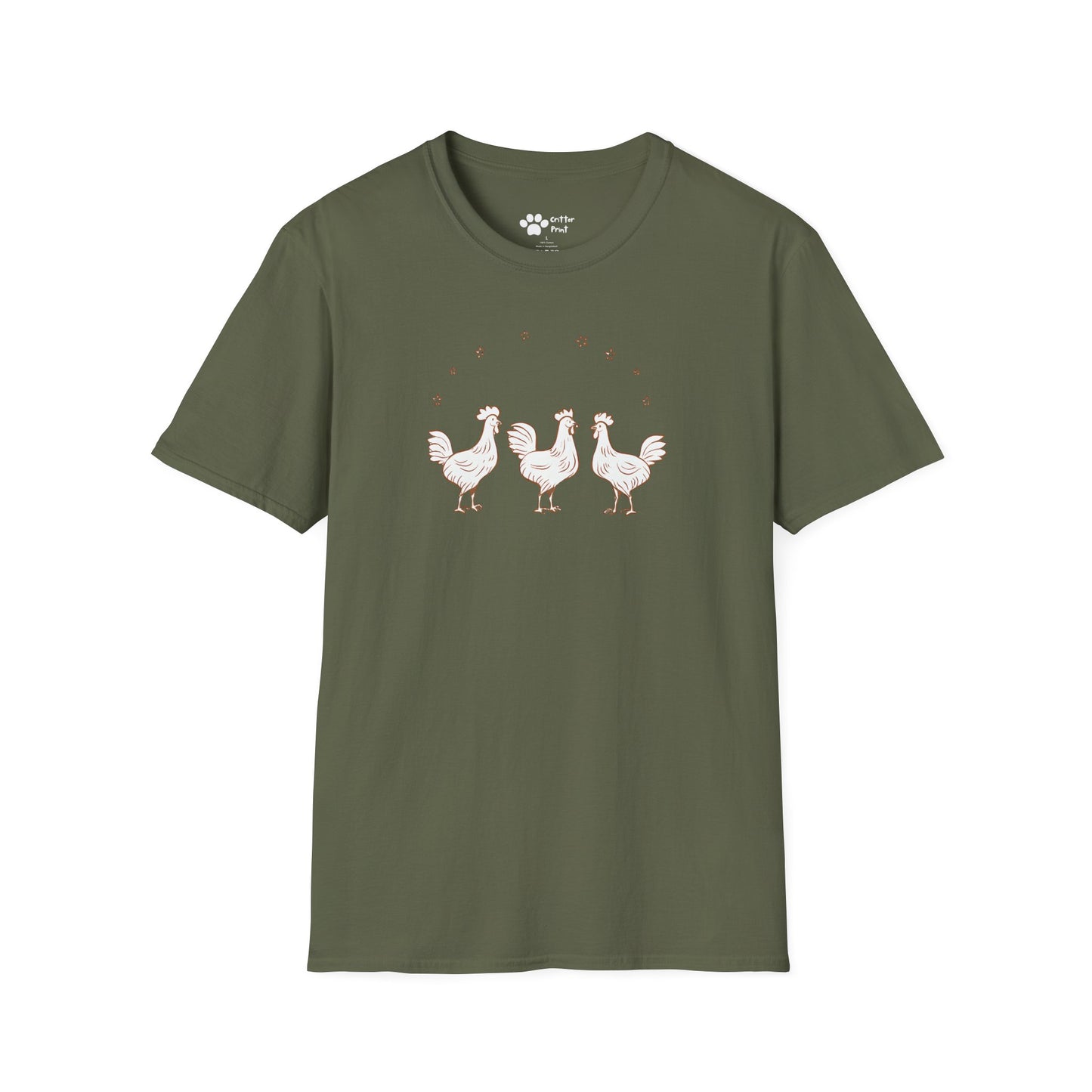 3 Chickens T-Shirt