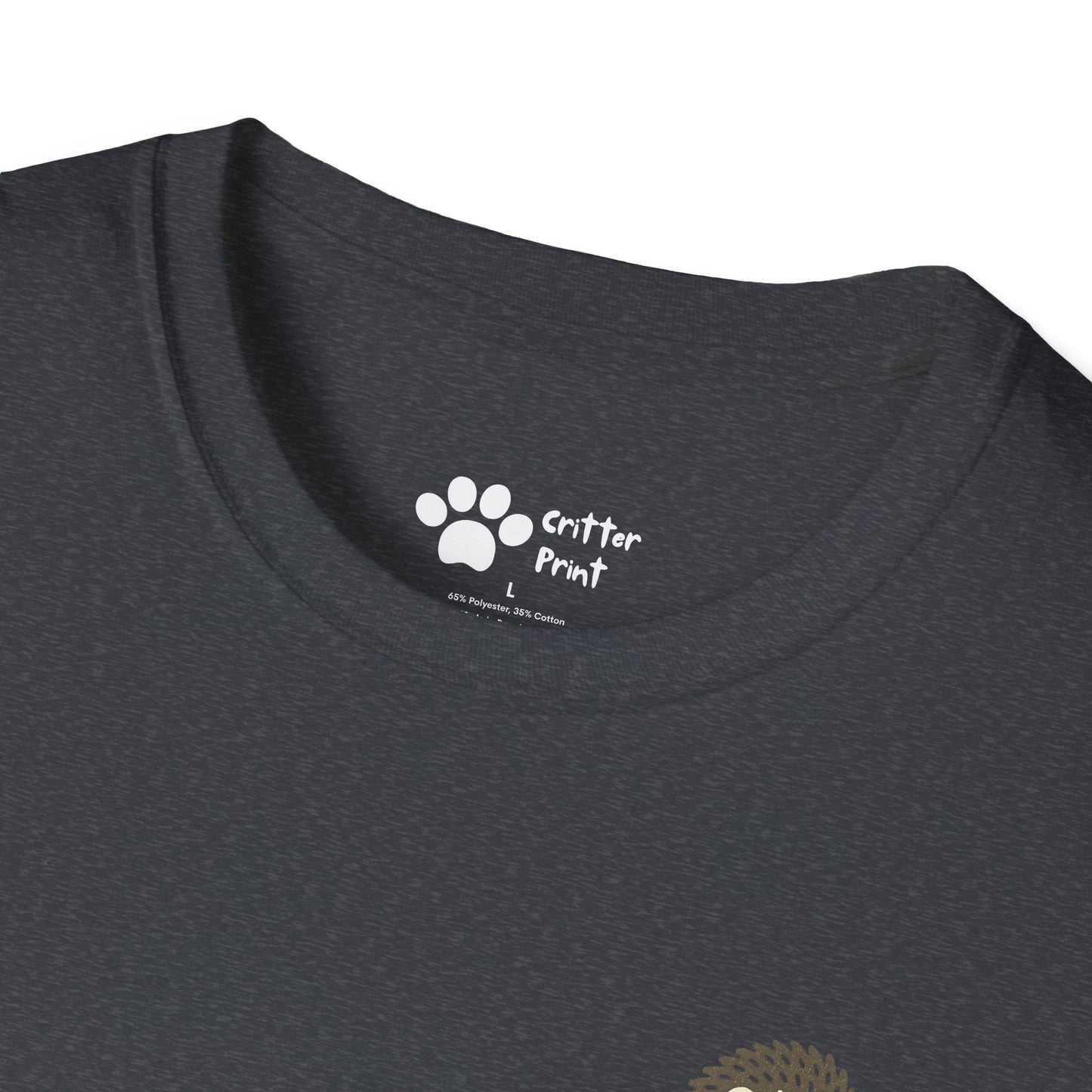 Hedgehog and Bear w/Daisy Pec Logo T-Shirt