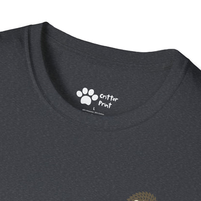 Hedgehog and Bear w/Daisy Pec Logo T-Shirt
