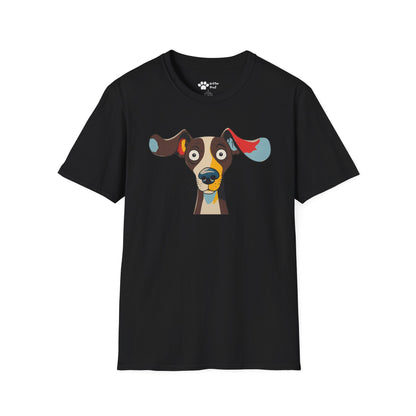 Surprised Colorful Dog T-Shirt