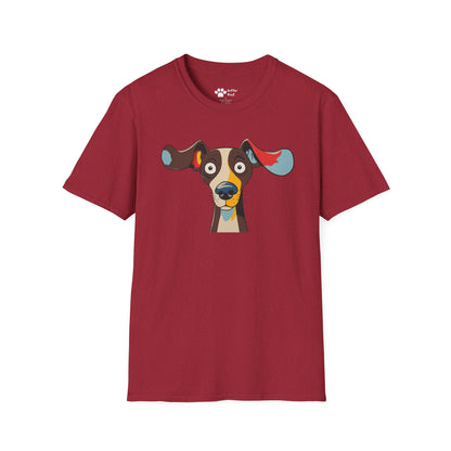 Surprised Colorful Dog T-Shirt