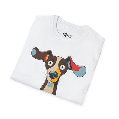 Surprised Colorful Dog T-Shirt