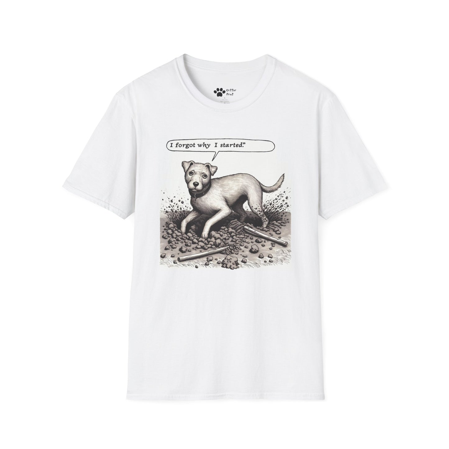 Digging Dog T-Shirt