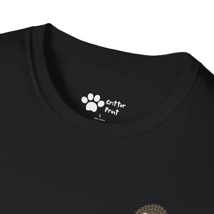 Hedgehog and Bear w/Daisy Pec Logo T-Shirt