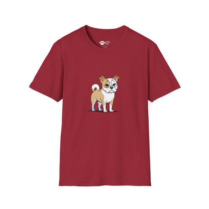 Cartoon Pug Terrier T-Shirt
