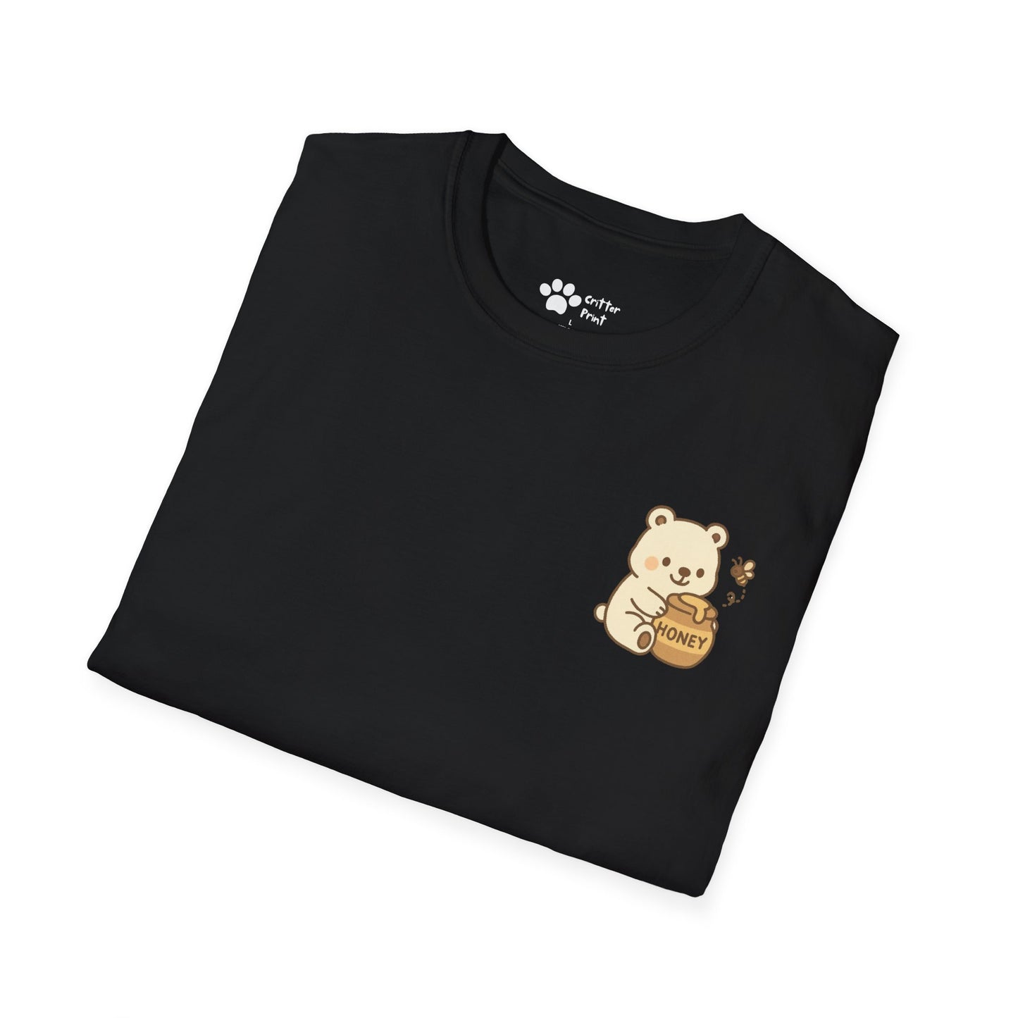 Honey Bear Pec Logo T-Shirt
