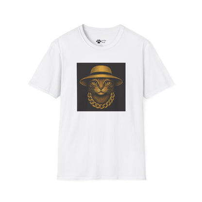 Chic Chain Cat T-Shirt