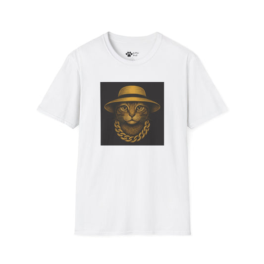 Chic Chain Cat T-Shirt