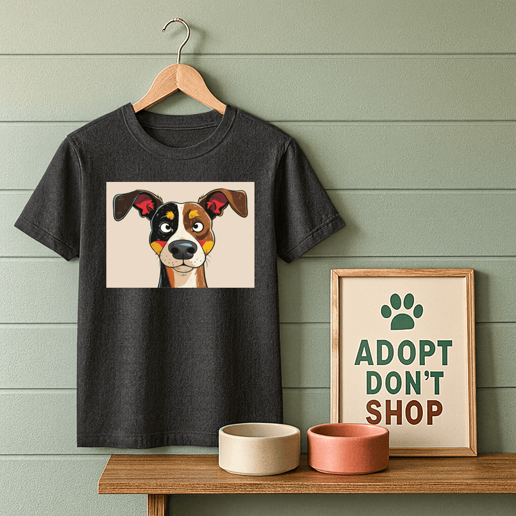 Alert Floppy Ear Dog T-Shirt