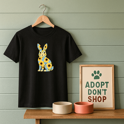 Floral Rabbit T-Shirt