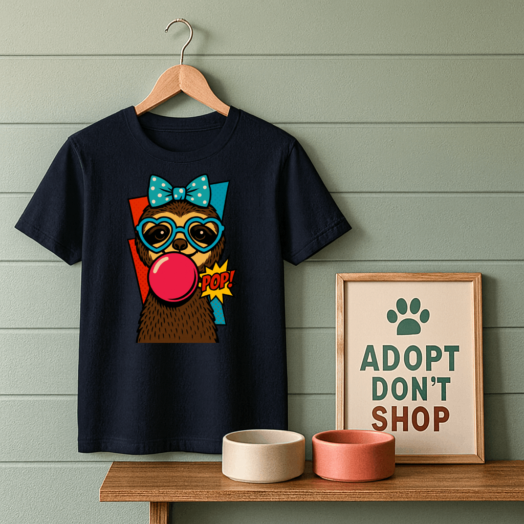 Pop Art Sloth T-Shirt