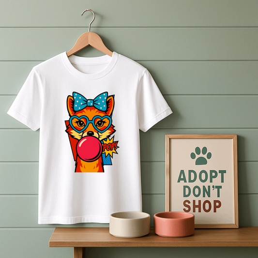 Pop Art Fox T-Shirt