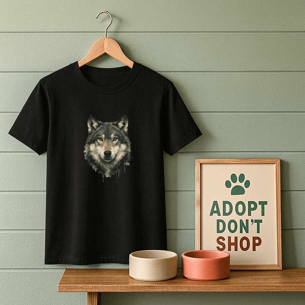 Watercolor Wolf T-Shirt