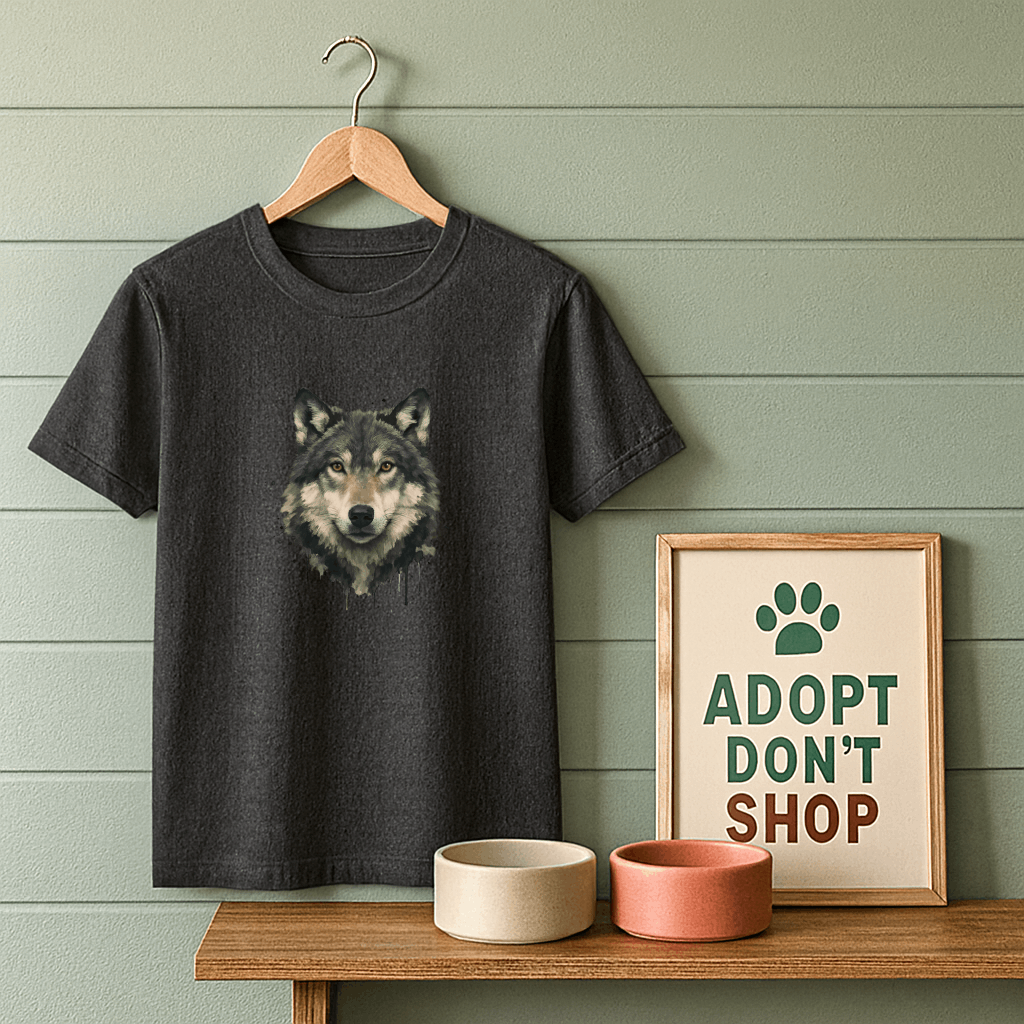 Watercolor Wolf T-Shirt