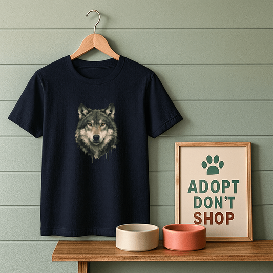 Watercolor Wolf T-Shirt